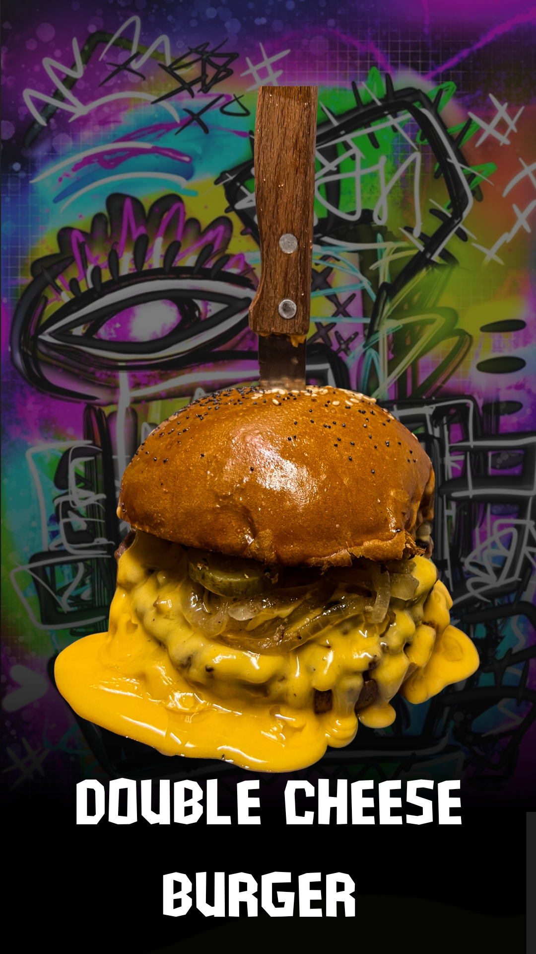 Double cheese burger