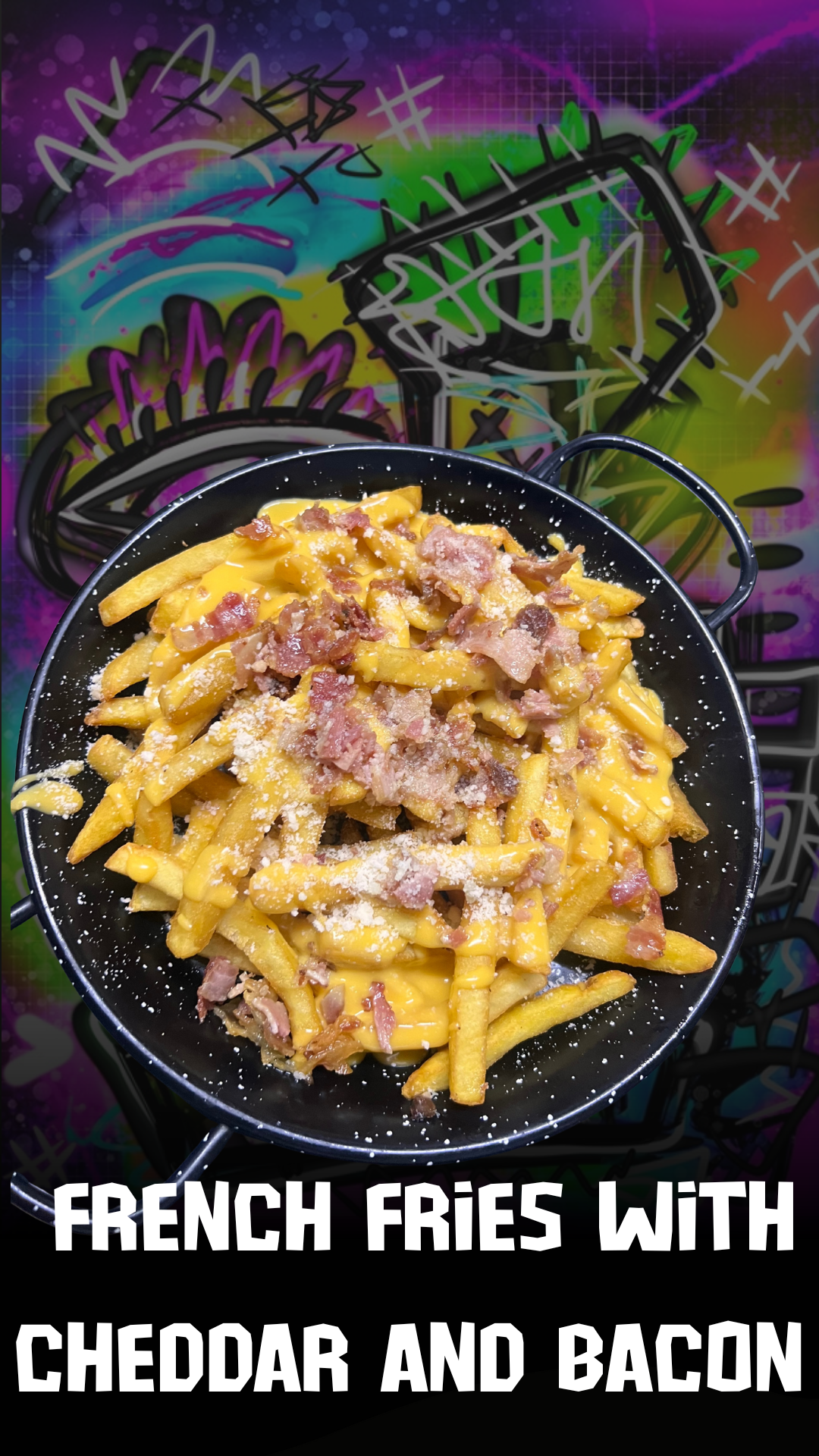 French fries with cheddar and bacon